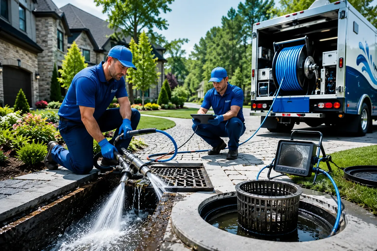 Local outdoor drain cleaning professionals in Blackey, KY